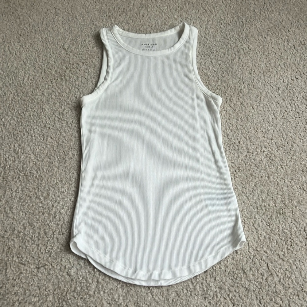 White tank top